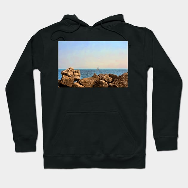 The Single Sail Hoodie by bgaynor